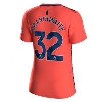 Camiseta Everton Jarrad Branthwaite #32 Segunda Equipación Replica 2023-24 para mujer mangas cortas